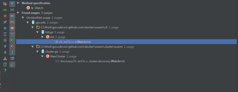 intellij golang